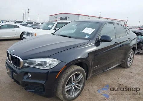 2016 BMW X6 xDrive35I z USA, uszkodzony, nr VIN 5UXKU2C54G0N80782